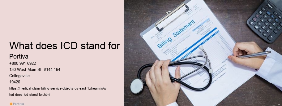 What does ICD stand for