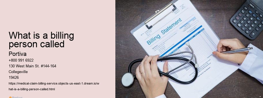 What is a billing person called