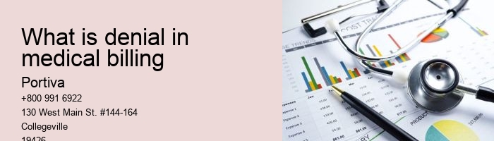What is denial in medical billing