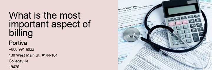 What is the most important aspect of billing